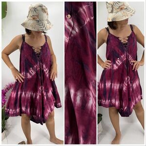 Beach Boho Romper Gypsy Overall Wide Leg The Kau wela Mini Romper Black & White